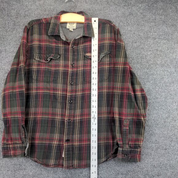 Field & Stream Button Up Shirt Men's Large Long Sleeve Multicolor Plaid Cotton - Picture 10 of 12